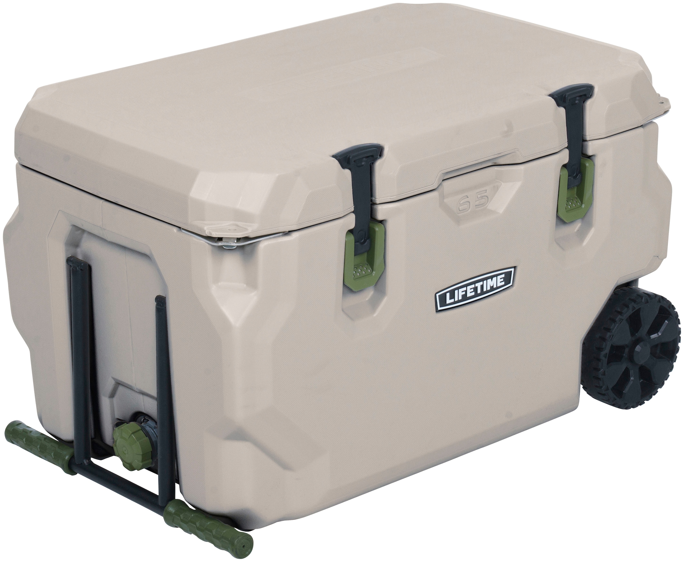Lifetime Kühlbox »Kunststoff Kühlbox Premium 61,5 Liter«, Beige, 72x46x45 cm