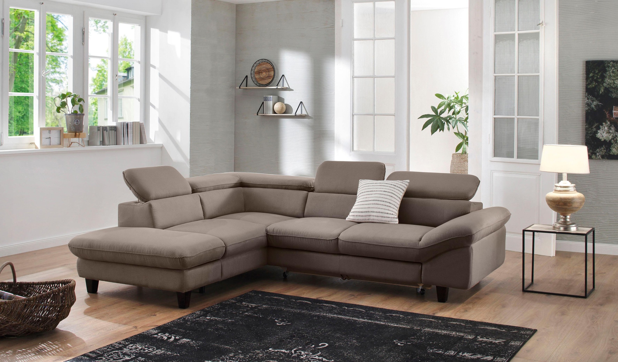 Home affaire Ecksofa "Pilot L-Form" günstig online kaufen