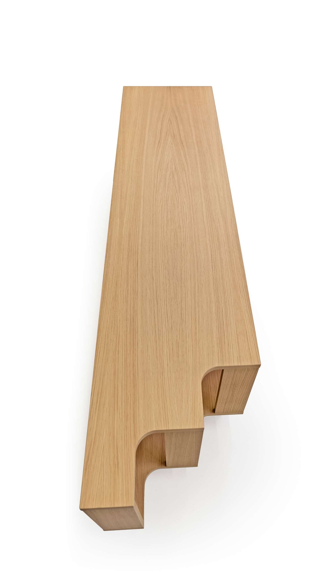 Woodman TV-Board »Shift«, mit Echtholzfurnier aus Eiche, Breite 189 cm, mit Push-to-Open