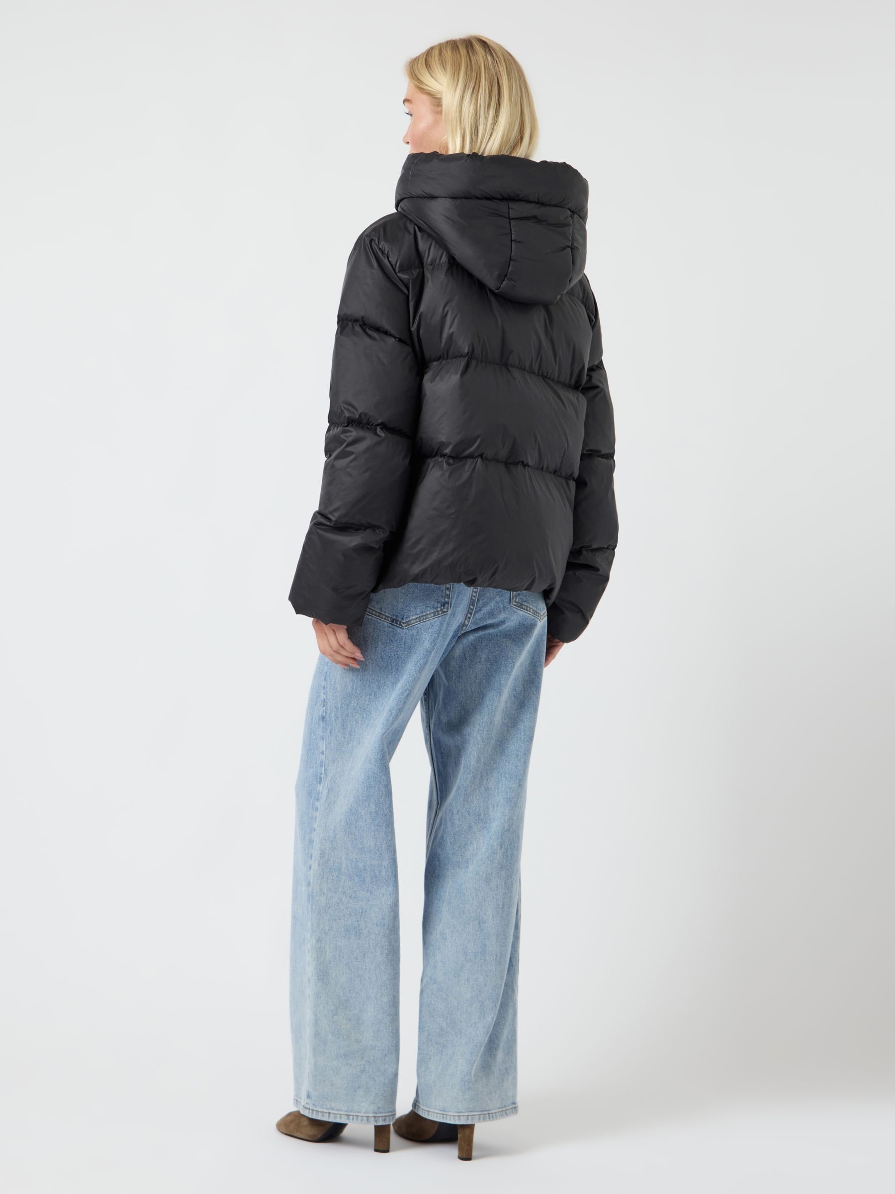 Y.A.S Steppjacke »YASPOPPEL DOWN BLEND JACKET S. NOOS« mit Kapuze