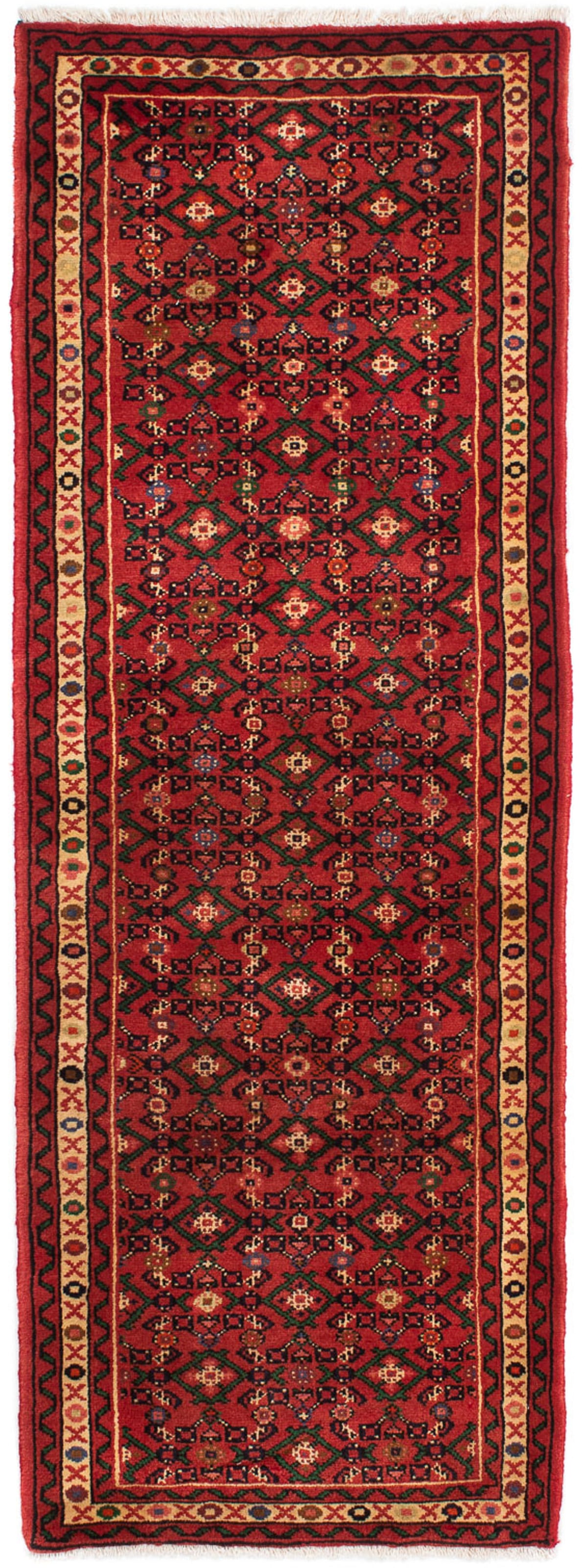 morgenland Orientteppich »Perser - Nomadic - 205 x 70 cm - dunkelrot«, rech günstig online kaufen