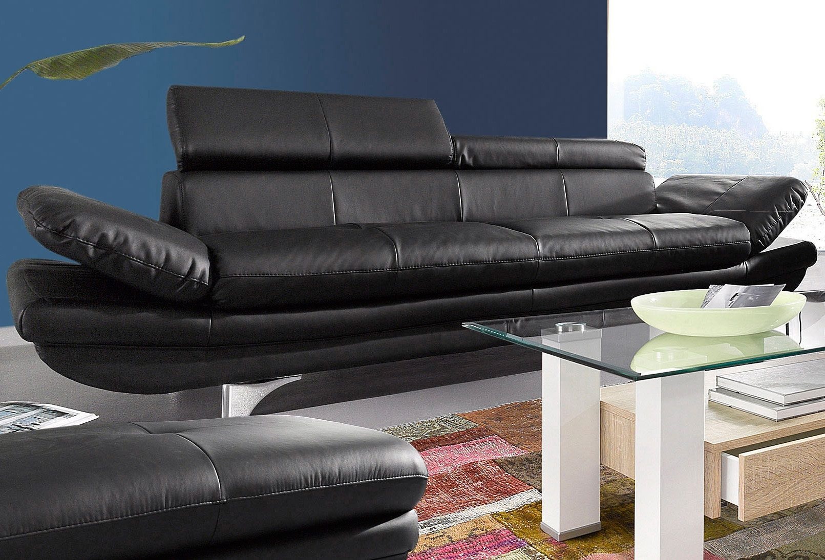COTTA 3-Sitzer »Enterprise«, Big-Sofa, mit Armteilverstellung & Kopfteilver günstig online kaufen