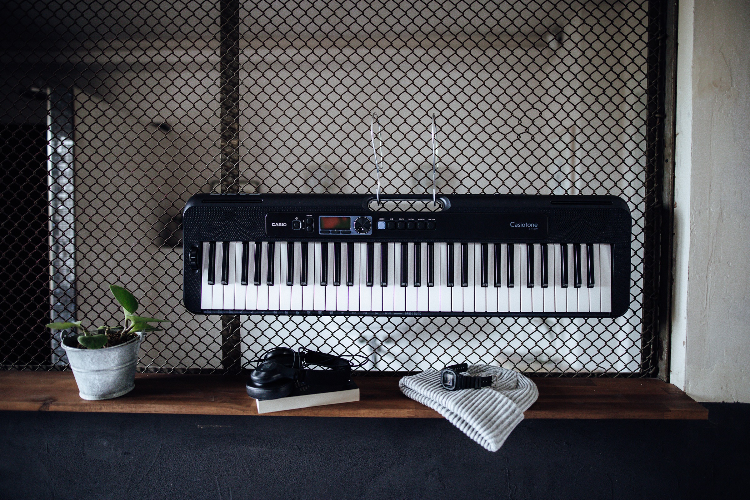 CASIO Home-Keyboard »CT-S300«, inkl. Keyboardstativ
