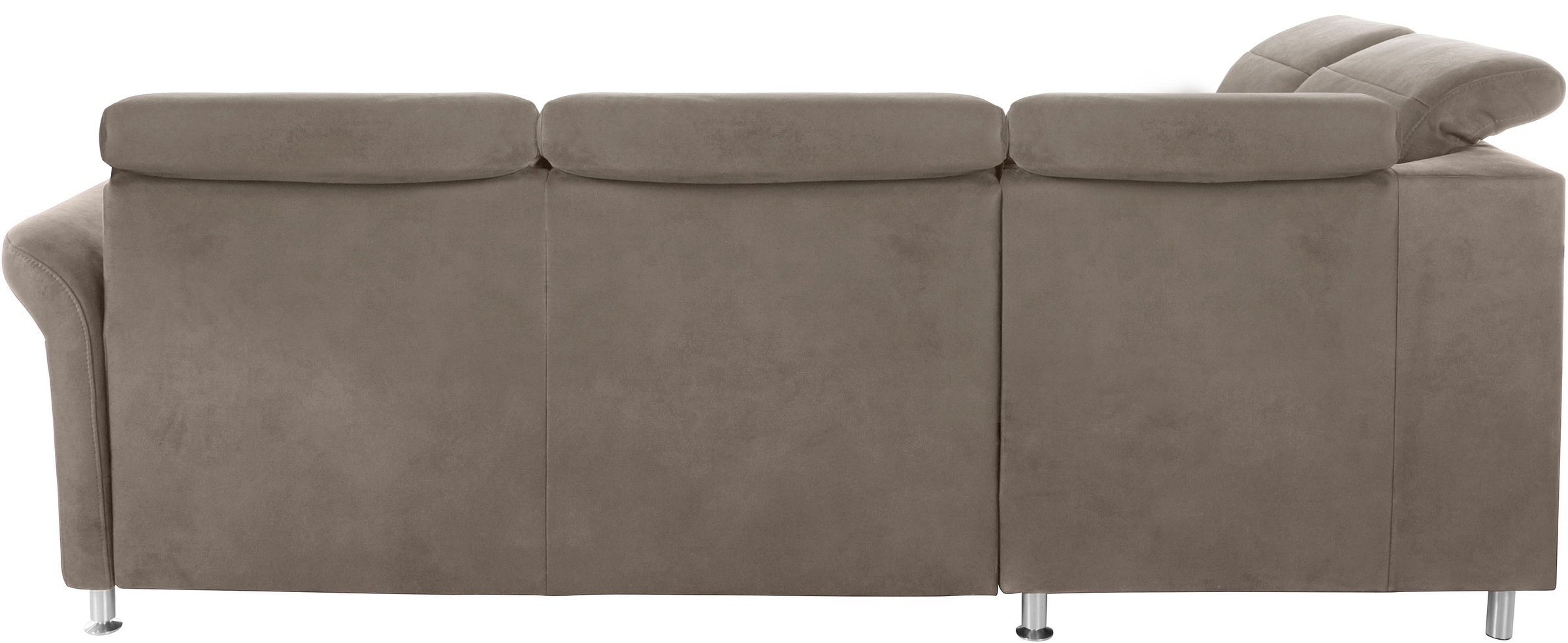 sit&more Ecksofa »Darwin L-Form«, inklusive Federkern, wahlweise mit Kopfteilverstellung, Bettfunktion