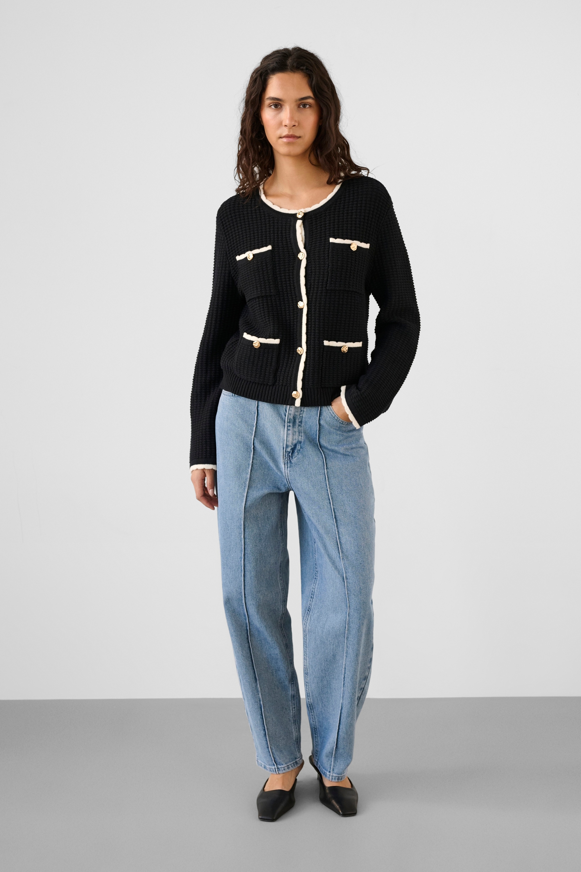 SOAKED IN LUXURY Strickjacke »Strickjacke SLNobilo«