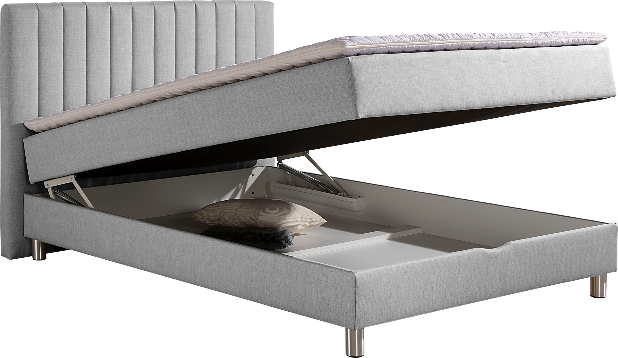 Maintal Boxbett, mit Bettkasten und Kaltschaum-Topper