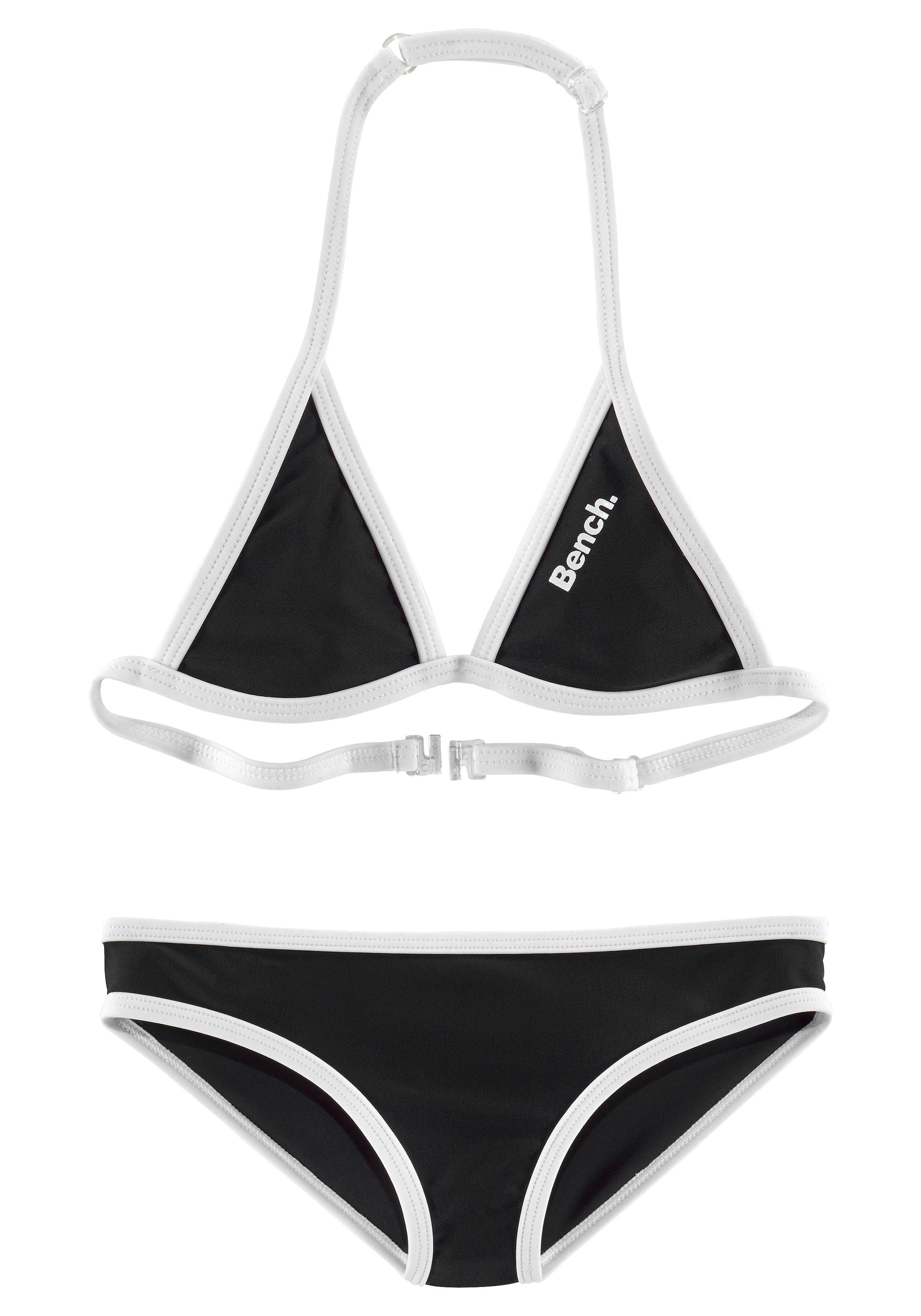 Triangel-Bikini, Logoprint Bench. und bestellen Top Hose an mit online