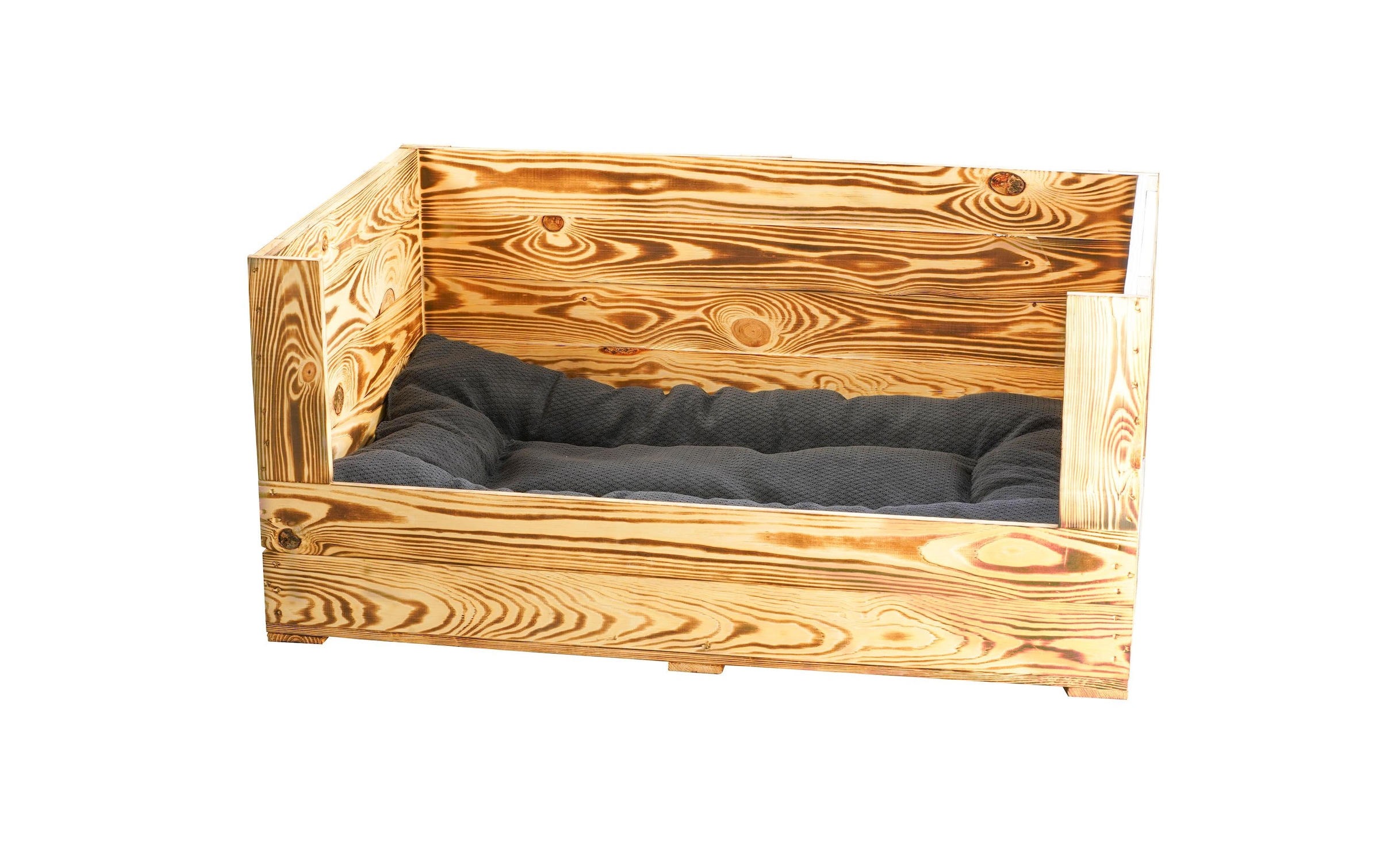 Holz Zollhaus Tierbett »Vintage«