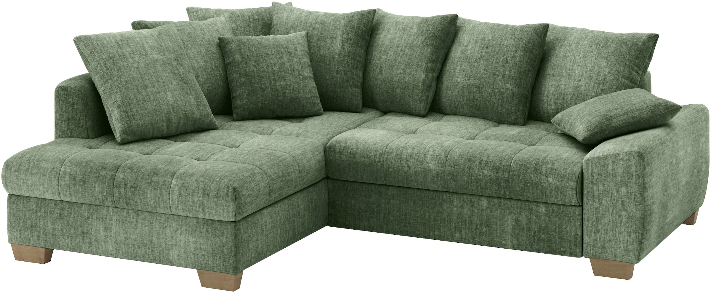 Mr. Couch Ecksofa »Nikita II, L-Form«, Wahlweise mit Bettfunktion, Bettkast günstig online kaufen
