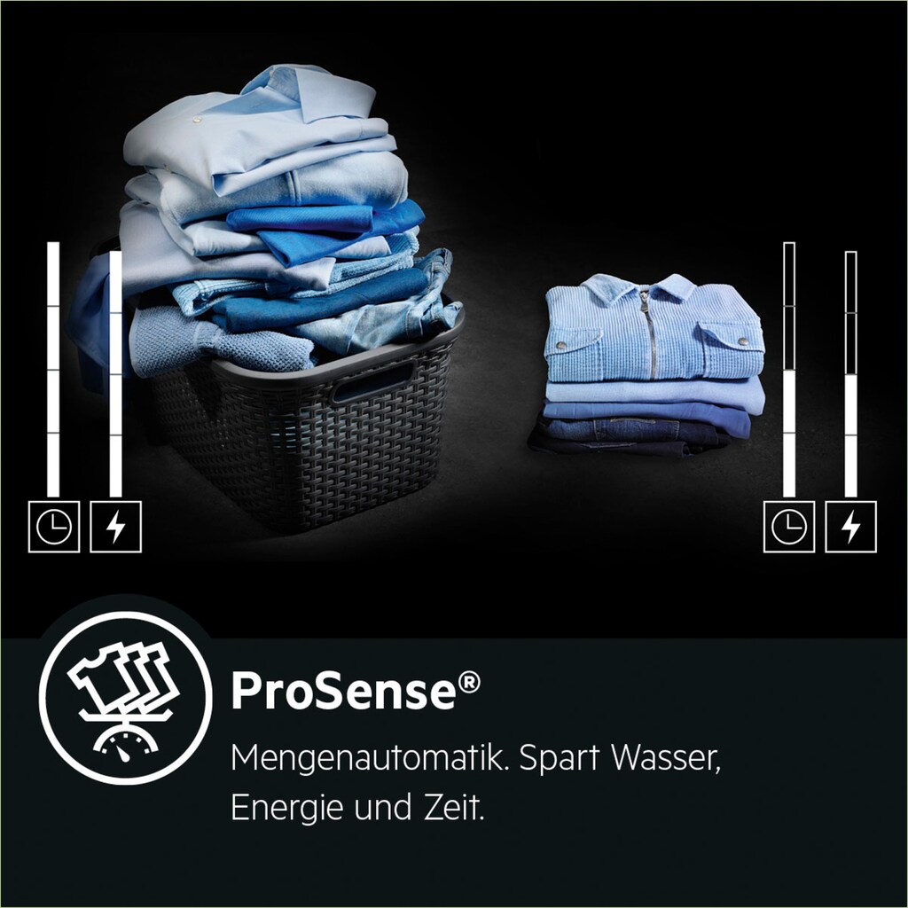 AEG Waschmaschine, L6FBA50490, 9 kg, 1400 U/min, Hygiene-/ Anti-Allergie Programm mit Dampf