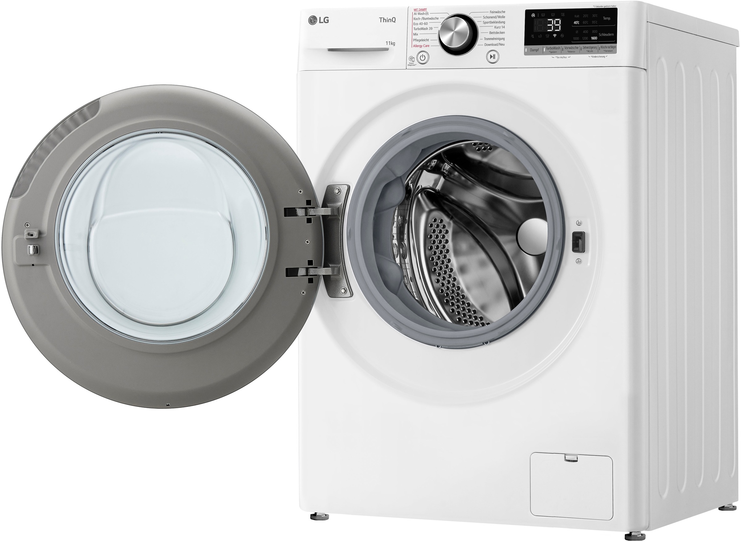 LG Waschmaschine Serie 7 »F6WR7012«, 11 kg, 1600 U/min, Steam Funktion günstig online kaufen