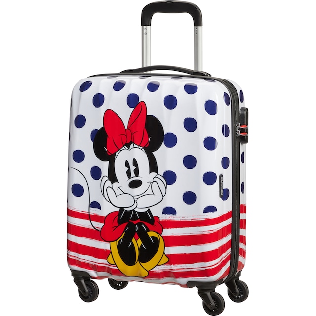 American Tourister® Hartschalen-Trolley »Disney Legends, Minnie Blue Dots, 55  cm«, 4 Rollen online kaufen