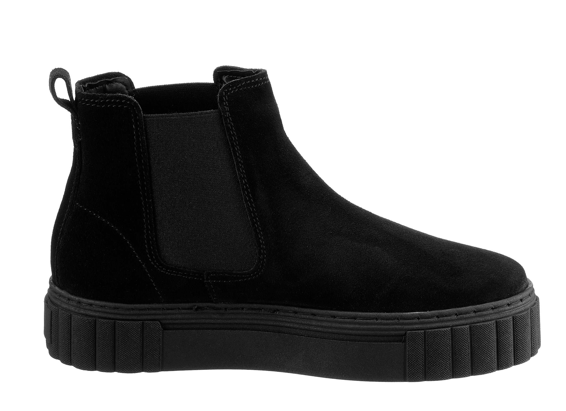 Tamaris Chelseaboots, mit praktischer Anziehlasche