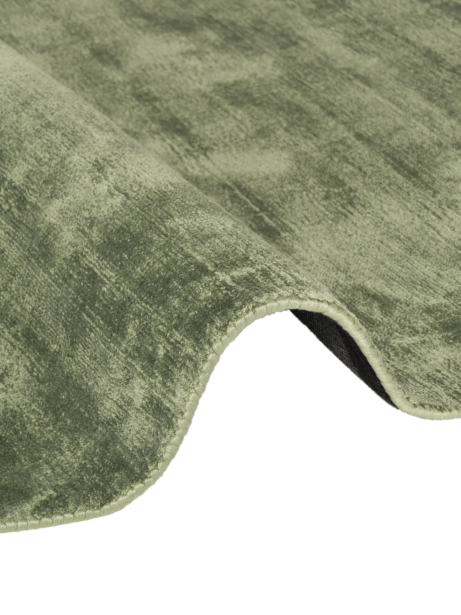 vikosa Teppich »Jane« rund 10 mm Höhe Dezenter Glanz, Weich, Seidenoptik, Viskose, Wohnzimmer, Schlafzimmer