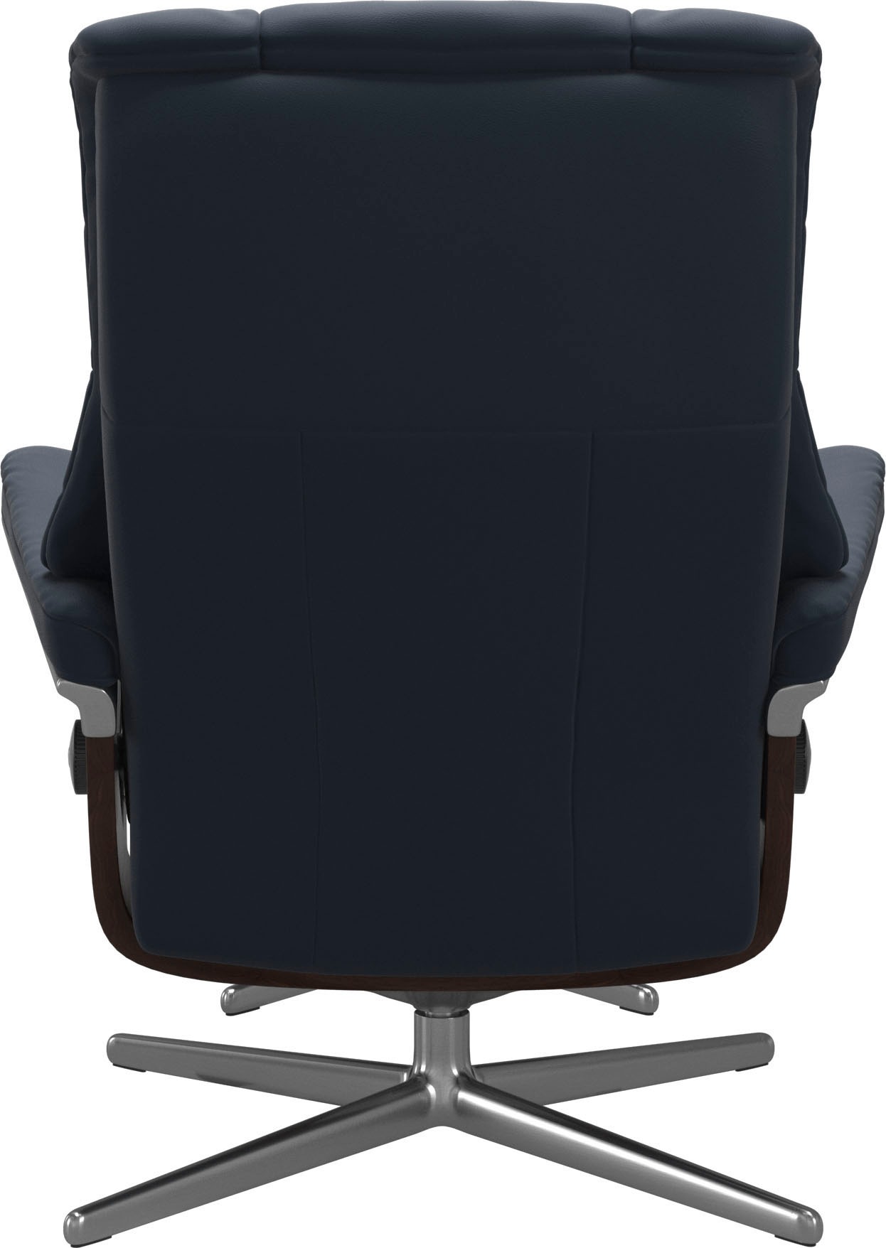 Stressless® Fußhocker »Mayfair«, mit Cross Base, Größe S, M & L, Holzakzent Braun