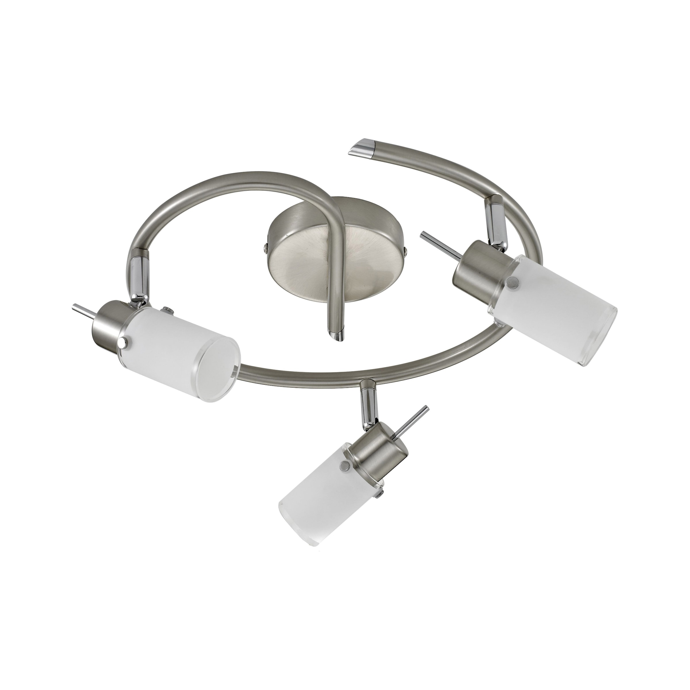 JUST LIGHT Deckenleuchte »MAX LED«, 3 flammig, Leuchtmittel GU10   LED wech günstig online kaufen