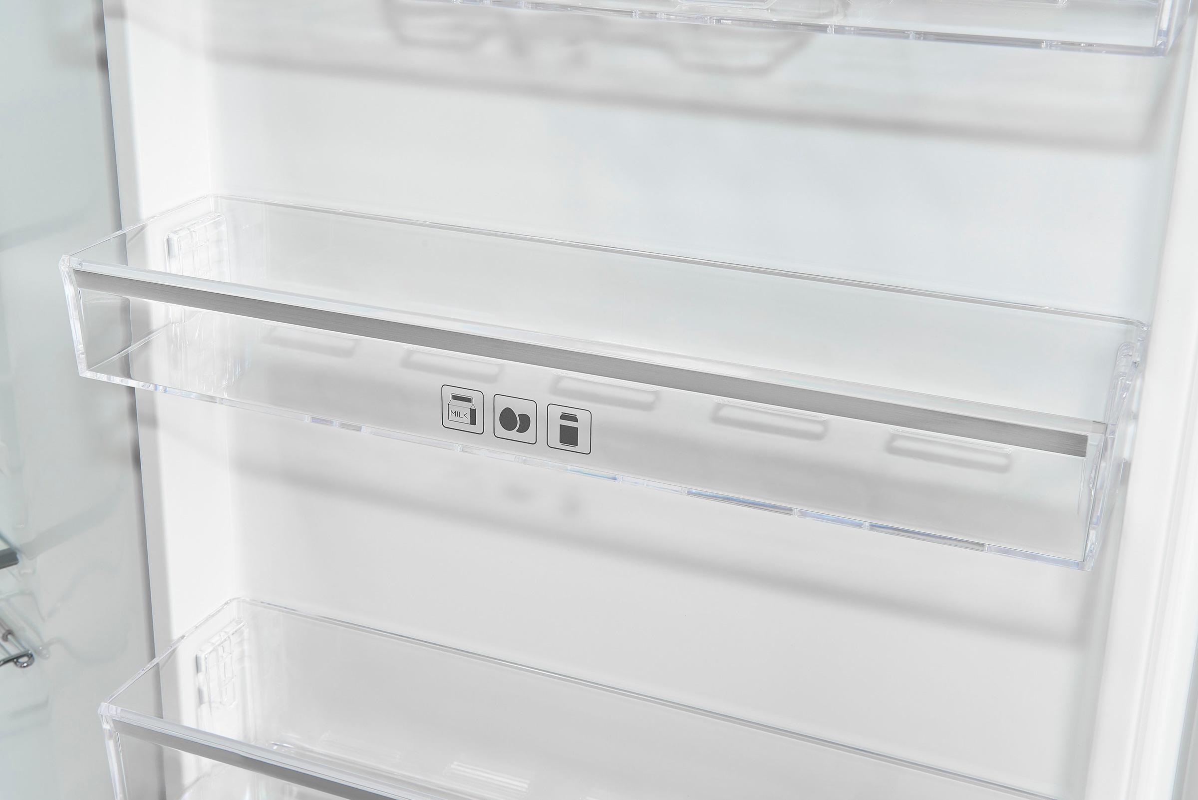 exquisit Vollraumkühlschrank »KS360-V-HE-040D«, 359 Liter Nutzinhalt, NoFrost, Display