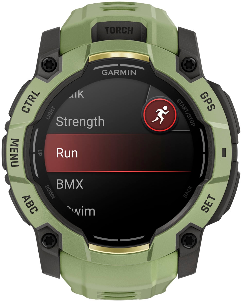 Garmin Smartwatch »Instinct 3 AMOLED - 50 mm«(/ 1,3 ″)