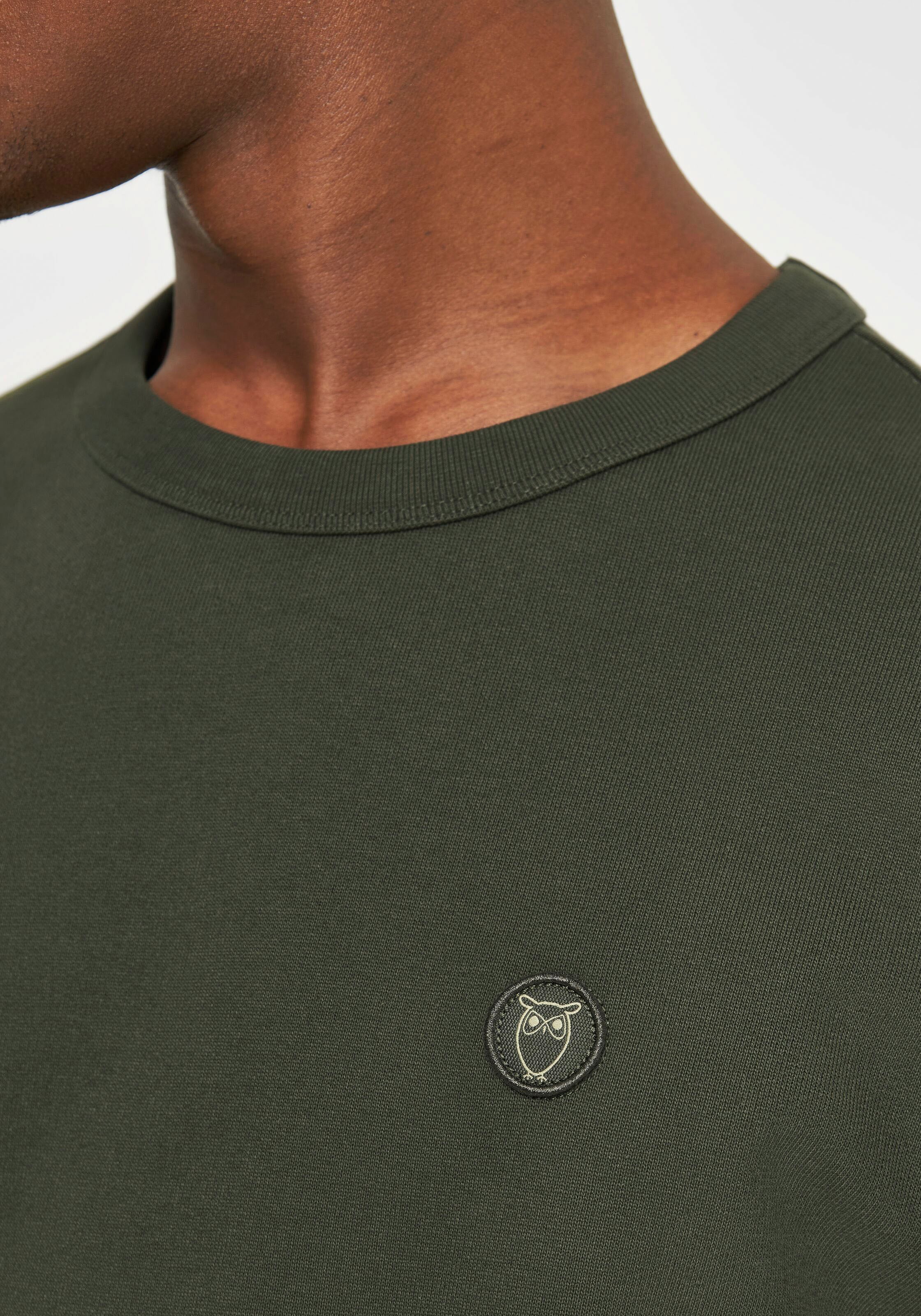 KnowledgeCotton Apparel Sweatshirt, im cleanen Look