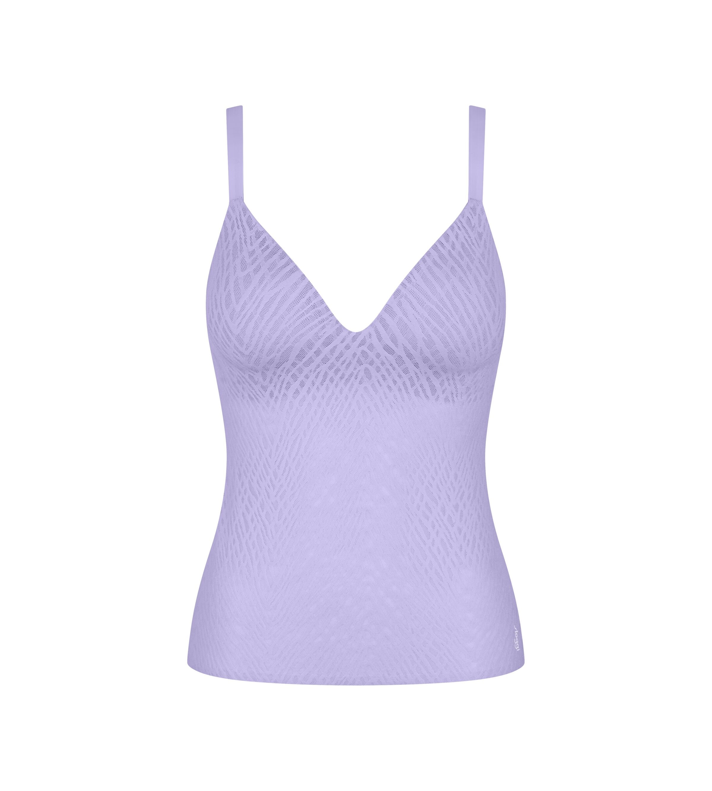 sloggi BH-Hemd »ZEROFeelBliss THE UP PushUpShirt« unsichtbar mit Spitzenoptik
