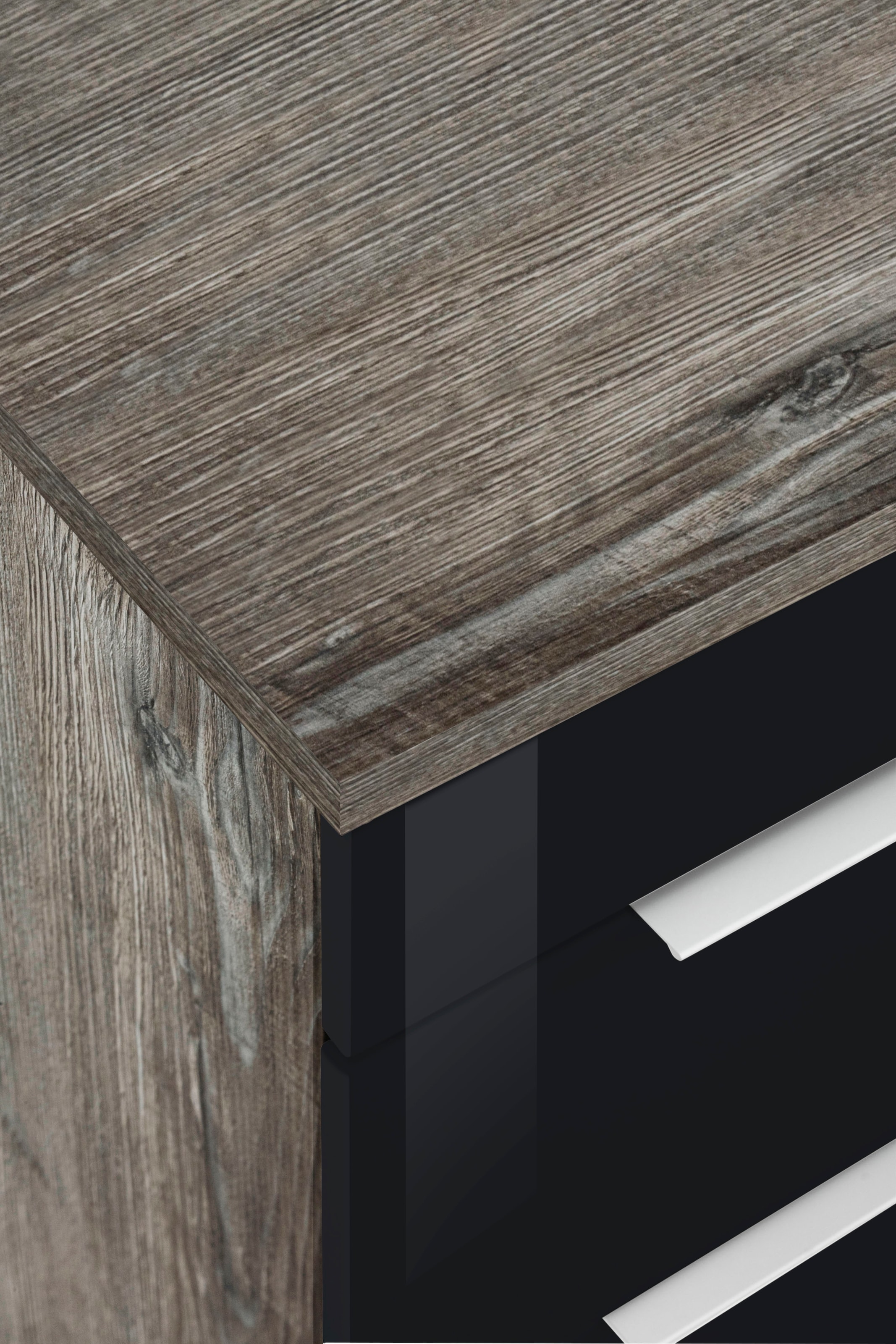 KOCHSTATION Winkelküche »KS-Brindisi Stellbreite 290/170 cm«, wahlweise mit E-Geräten und Induktion, mit MDF-Fronten