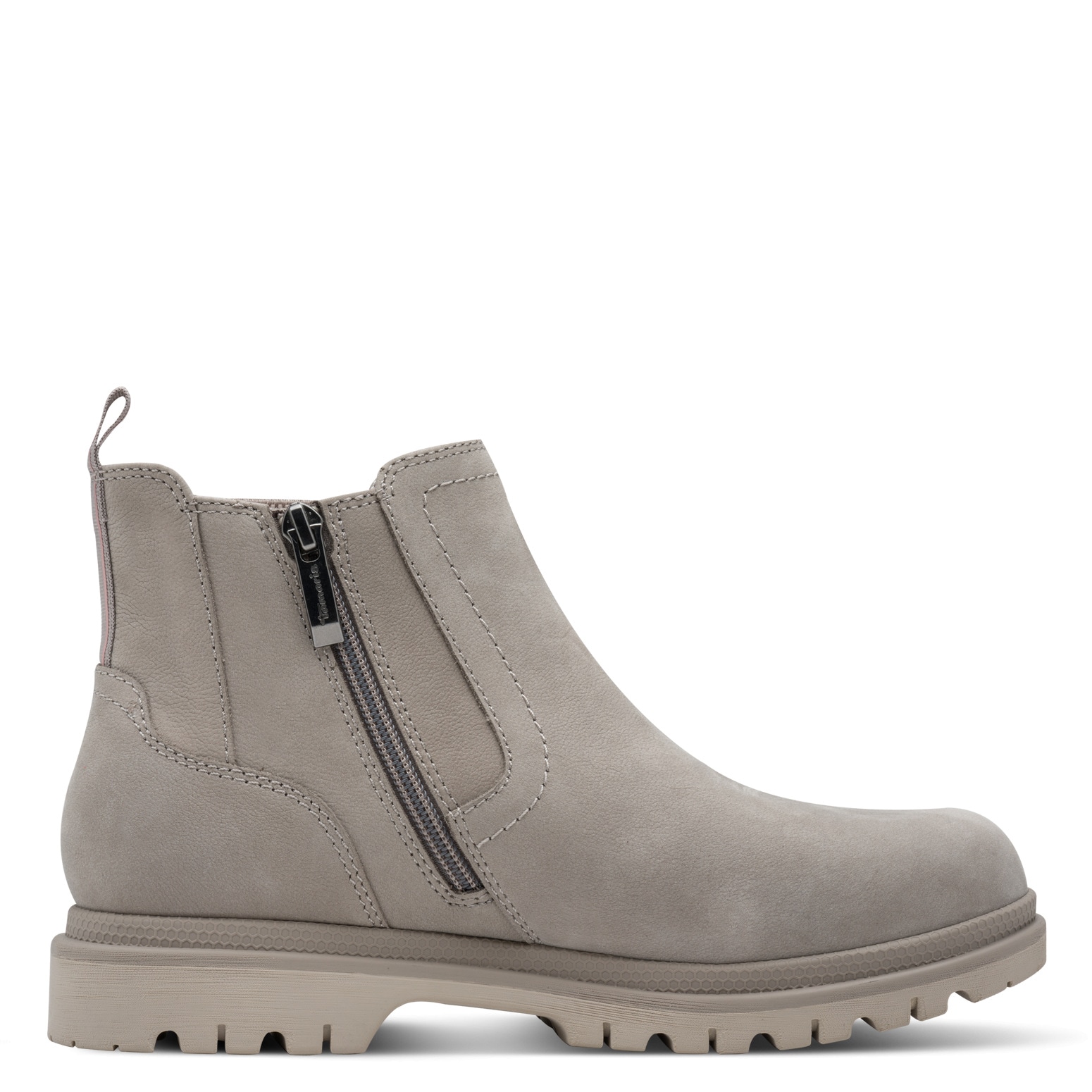 Tamaris Chelseaboots, Blockabsatz, Basicboots, Stiefelette mit dezenten Ziernähten