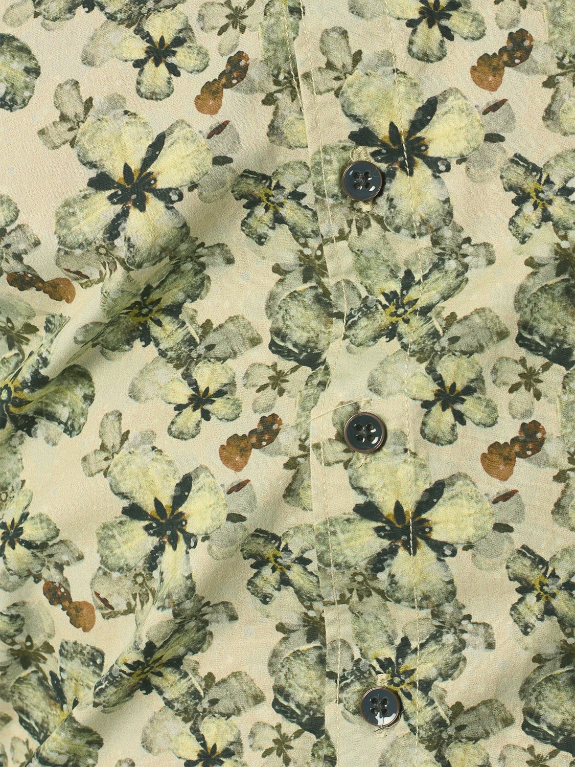 NO EXCESS Langarmhemd mit All-Over Print