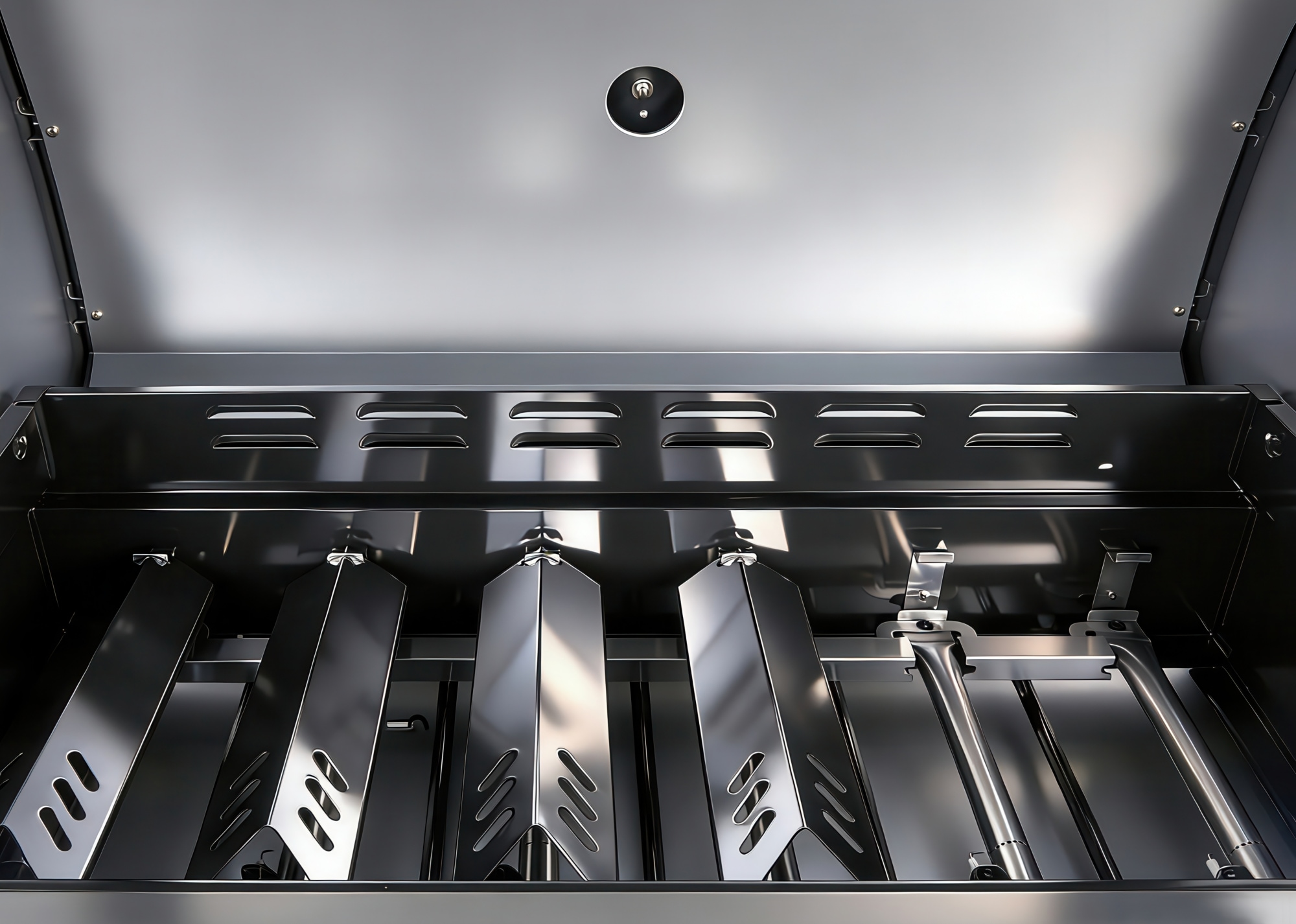 El Fuego Gasgrill »Detroit« 18 kW (6 Brenner je 2,5 kW + 1 Seitenbrenner 3,0 kW)