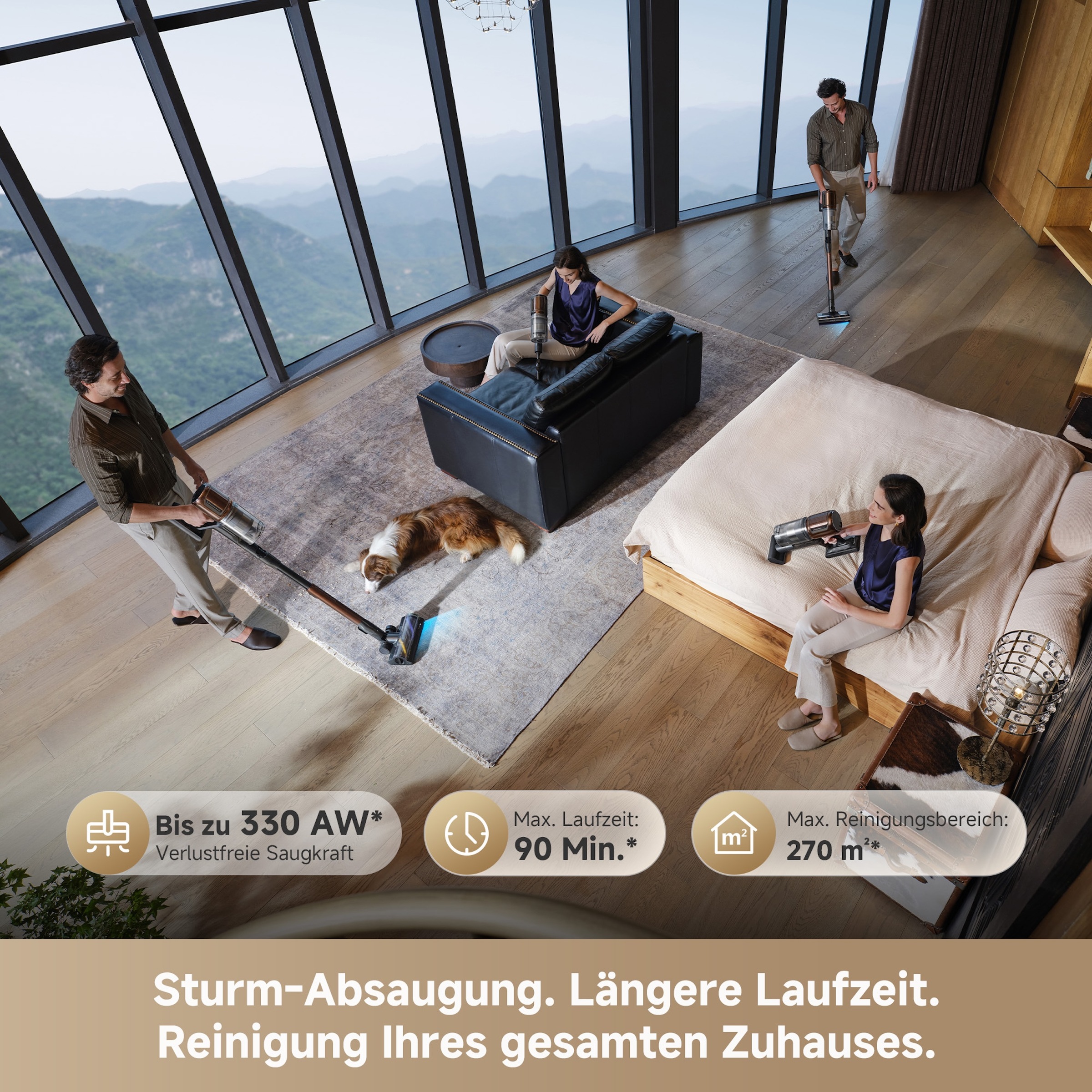 Dreame Akku-Stielstaubsauger »V30«