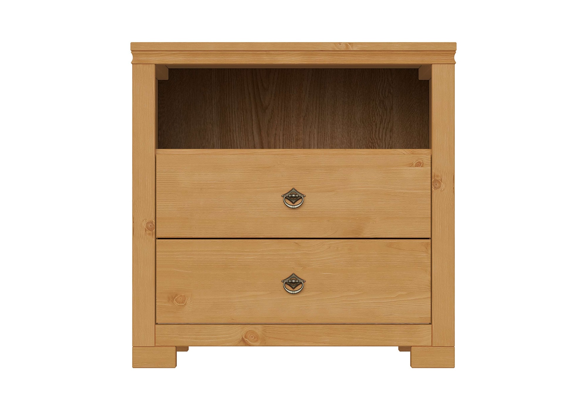OTTO home Beistellschrank »Gotland, Schrankmodulsystem, einzeln oder mit der Serie kombinierbar«, (H/B/T ca. 60/60/52 oder ca. 44/60/52), massive Kiefer, variabel einsetzbar, auch für Dachschrägen