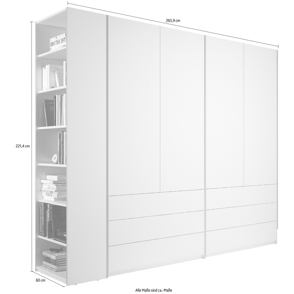 Müller SMALL LIVING Kleiderschrank »Modular Plus Variante 4«