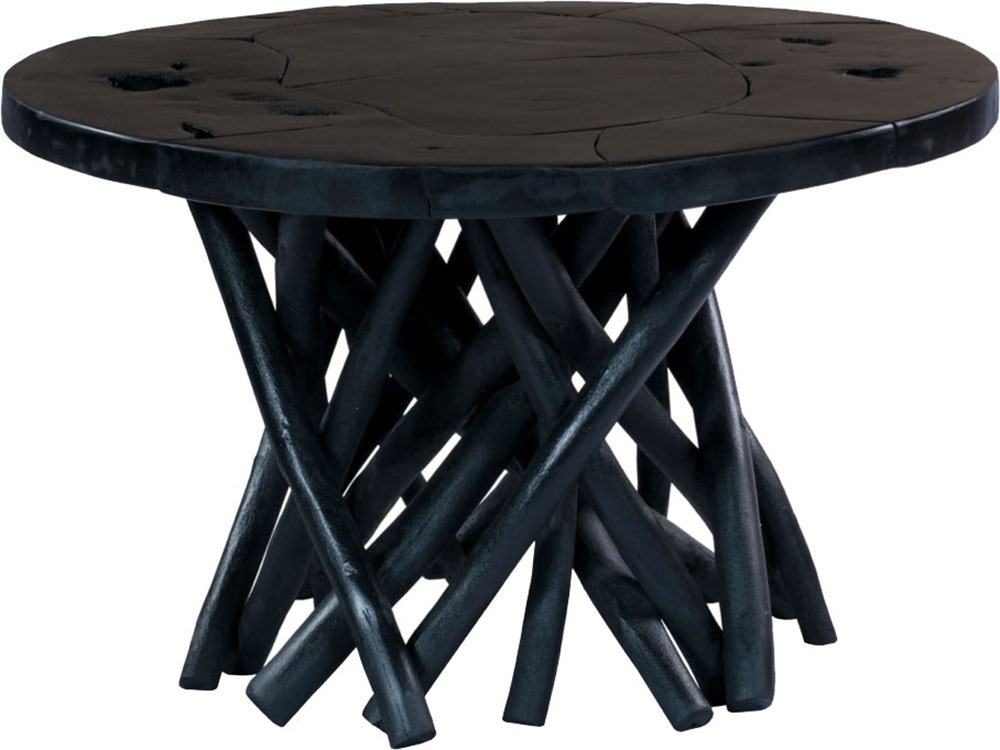 Kayoom Beistelltisch "Radix 625, hochwertiges Teakholz, Natur-Design", (1 S günstig online kaufen