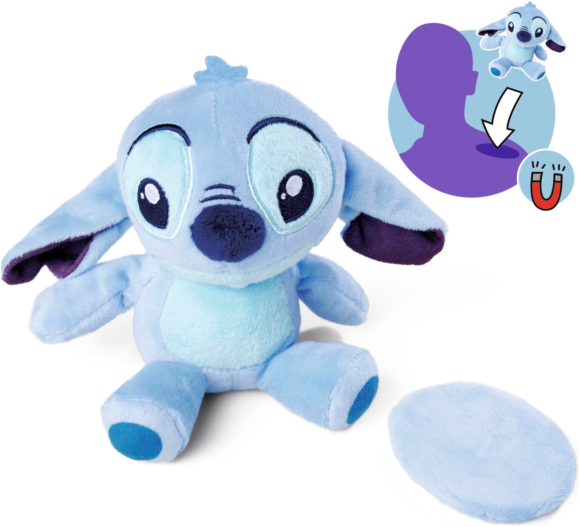 SIMBA Plüschfigur »Disney Lilo und Stitch Schulterplüsch«