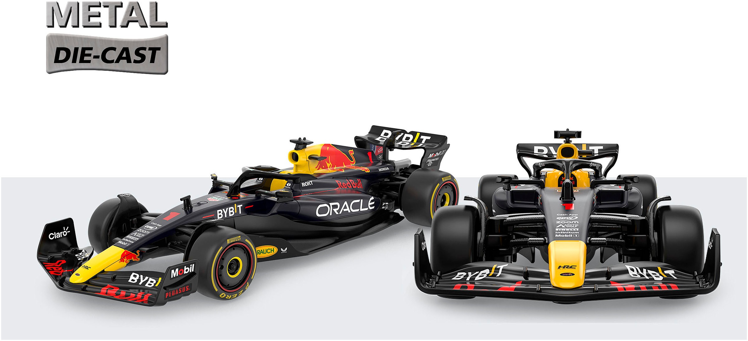 Jamara Modellauto »Oracle Red Bull Racing RB19 Diecast 1:32 dunkelblau« im Maßstab 1:32, offiziell lizensiert