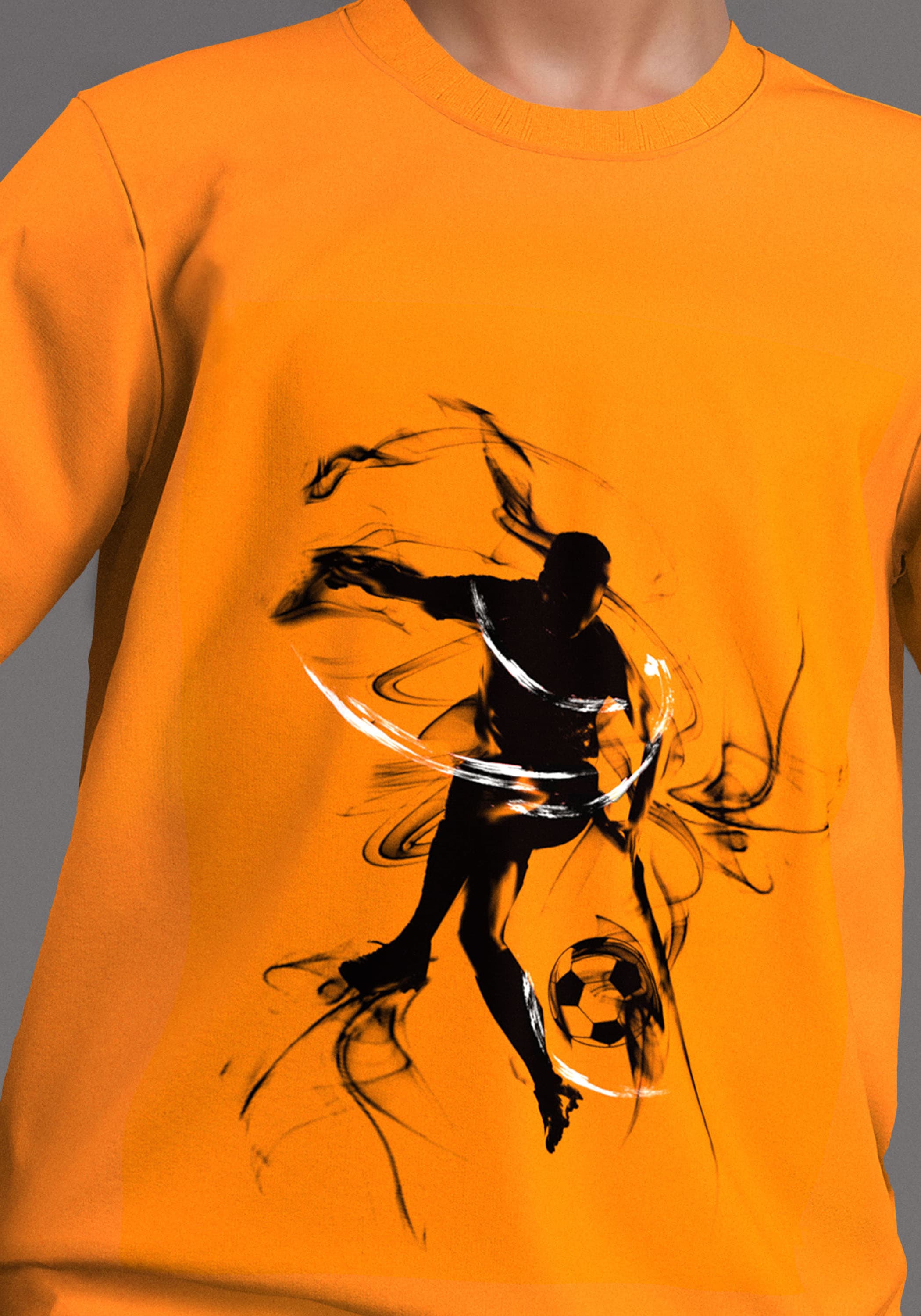 KIDSWORLD T-Shirt »FOOTBALL«, cooler Fußballer-Print