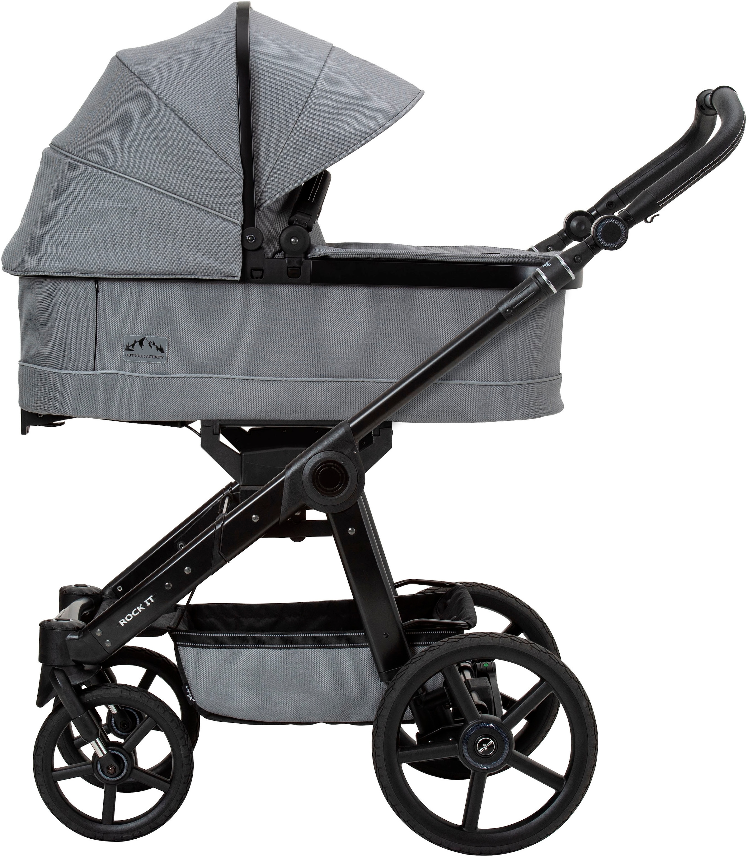 Hartan Kombi-Kinderwagen »Rock it GTR Outdoor mit Handbremse«, Made in Germany