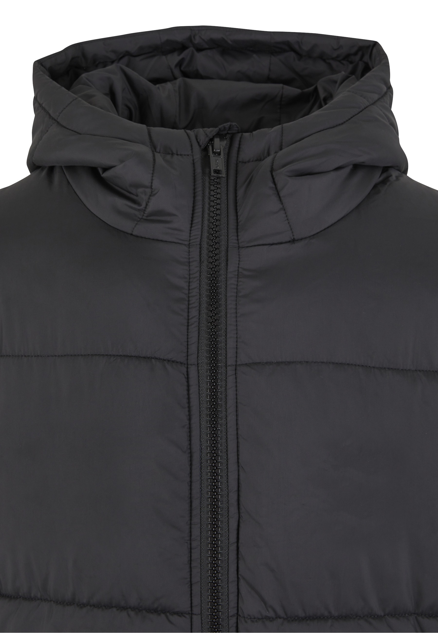 URBAN CLASSICS Winterjacke »Urban Classics Mens Long Puffer Coat« 1 Stk. tlg. mit Kapuze