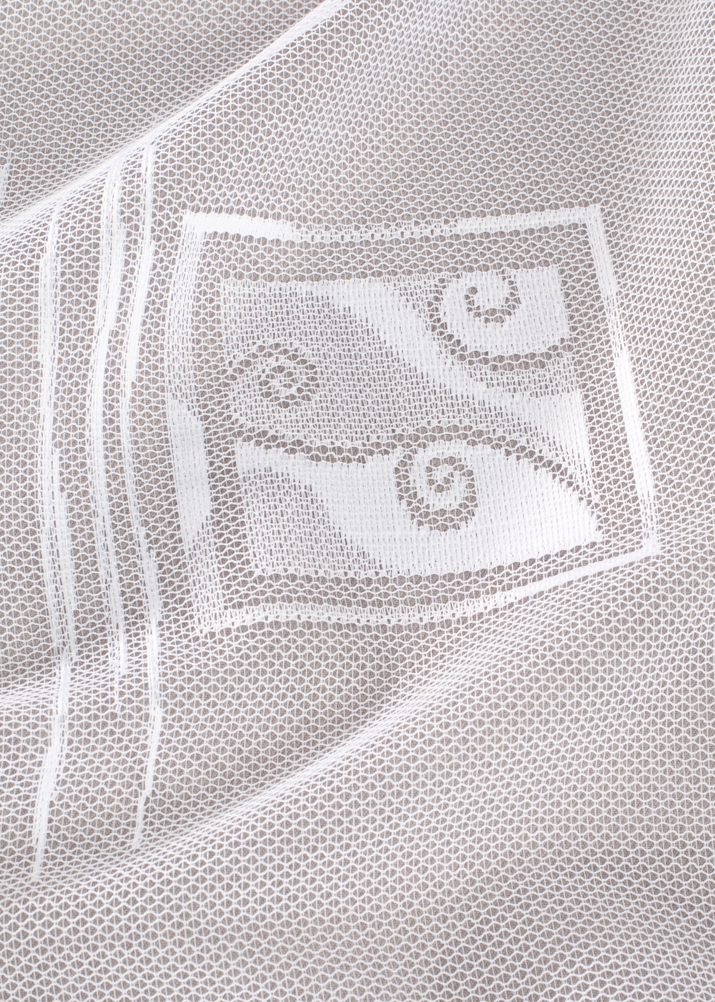 Weckbrodt Gardine »Alexa«, (1 St.), Jacquard, strukturiert,halbtransparent, Allover,Motiv, nach Maß, Store
