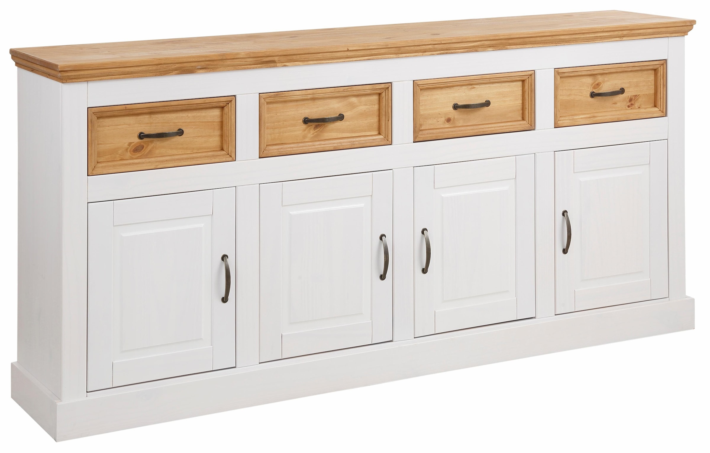 Home affaire Sideboard »Selma« Kommode mit 4 Türen und 4 Schubkästen günstig online kaufen