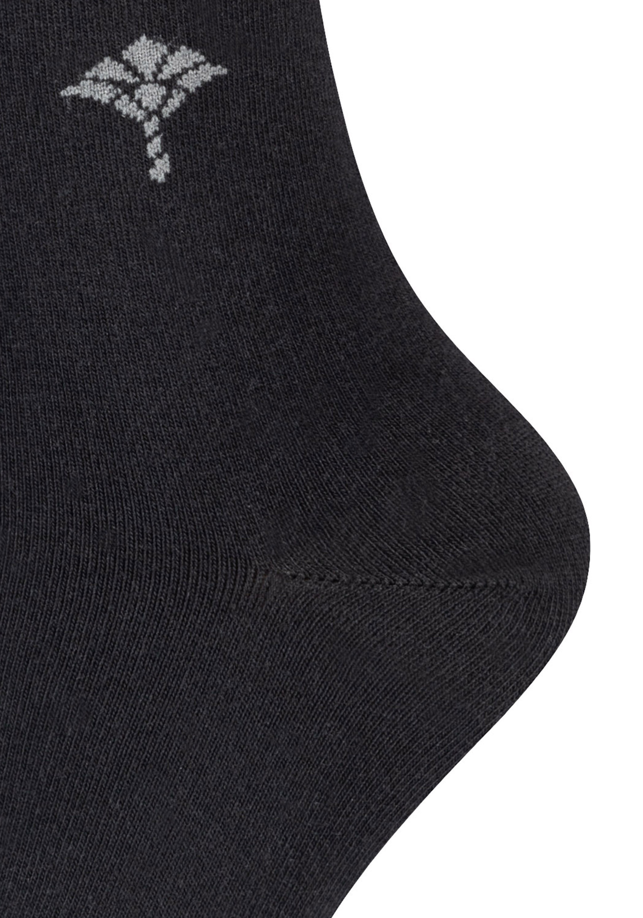 JOOP! Socken »For your daily«, (4 Paar), mit Cornflower-Logo, Rippenbündchen