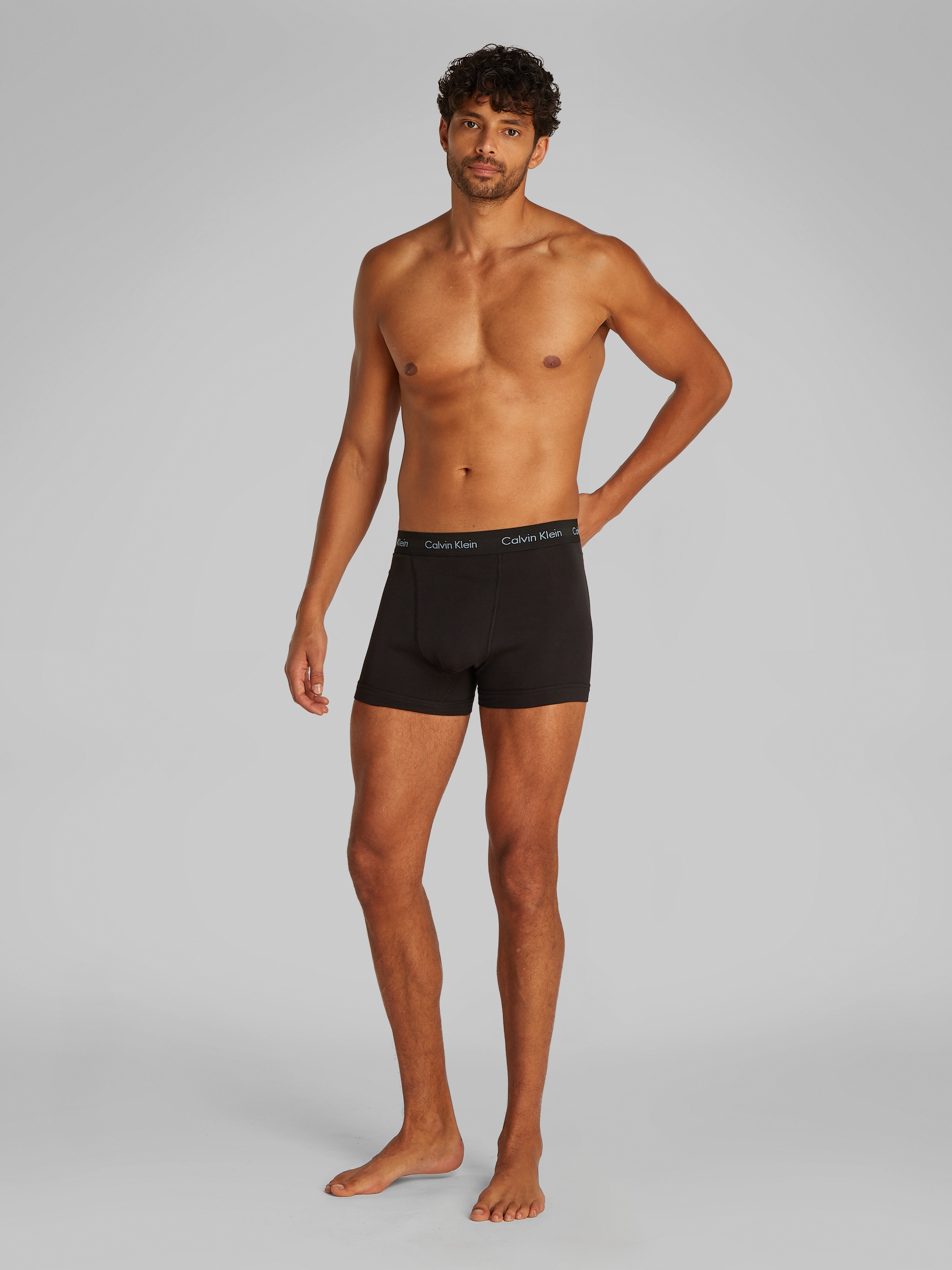 Calvin Klein Underwear Trunk »TRUNK 3PK«, (Packung, 3 St.), mit Calvin Klein Logo-Elastikbund (3 Stück)