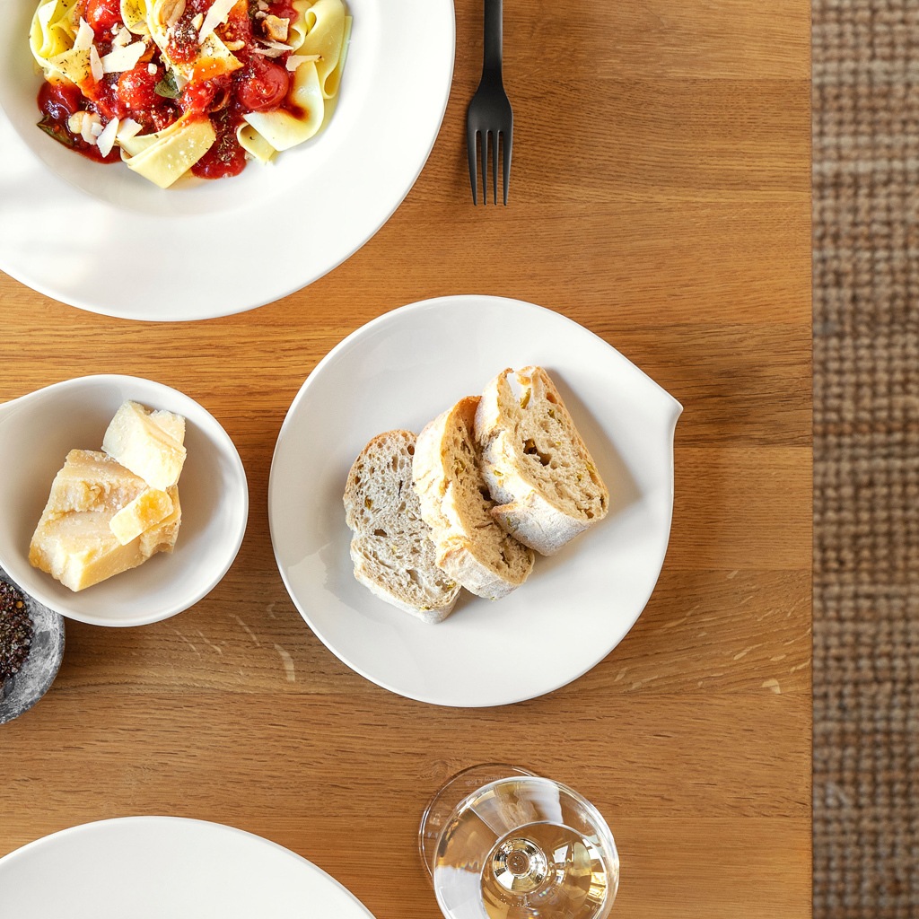 Villeroy & Boch Brotteller »Brotteller Flow ø 17,5 cm 6er Set weiß« günstig online kaufen