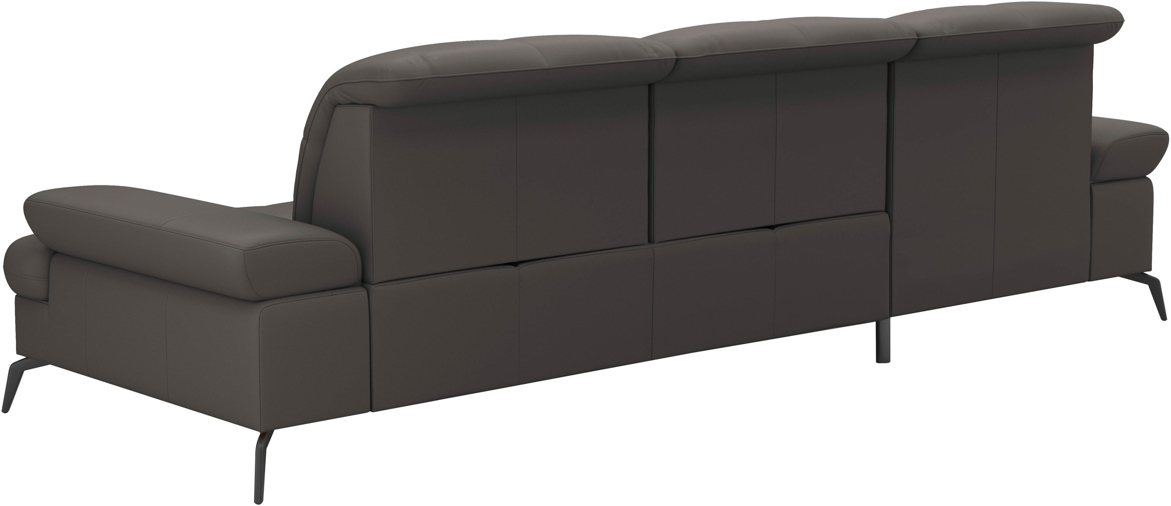 sit&more Ecksofa »Amica, L-Form, inkl. Sitztiefenverstellung & Armteilverstellung«, wahlweise mit Bettfunktion, Bettkasten und Kopfteilverstellung