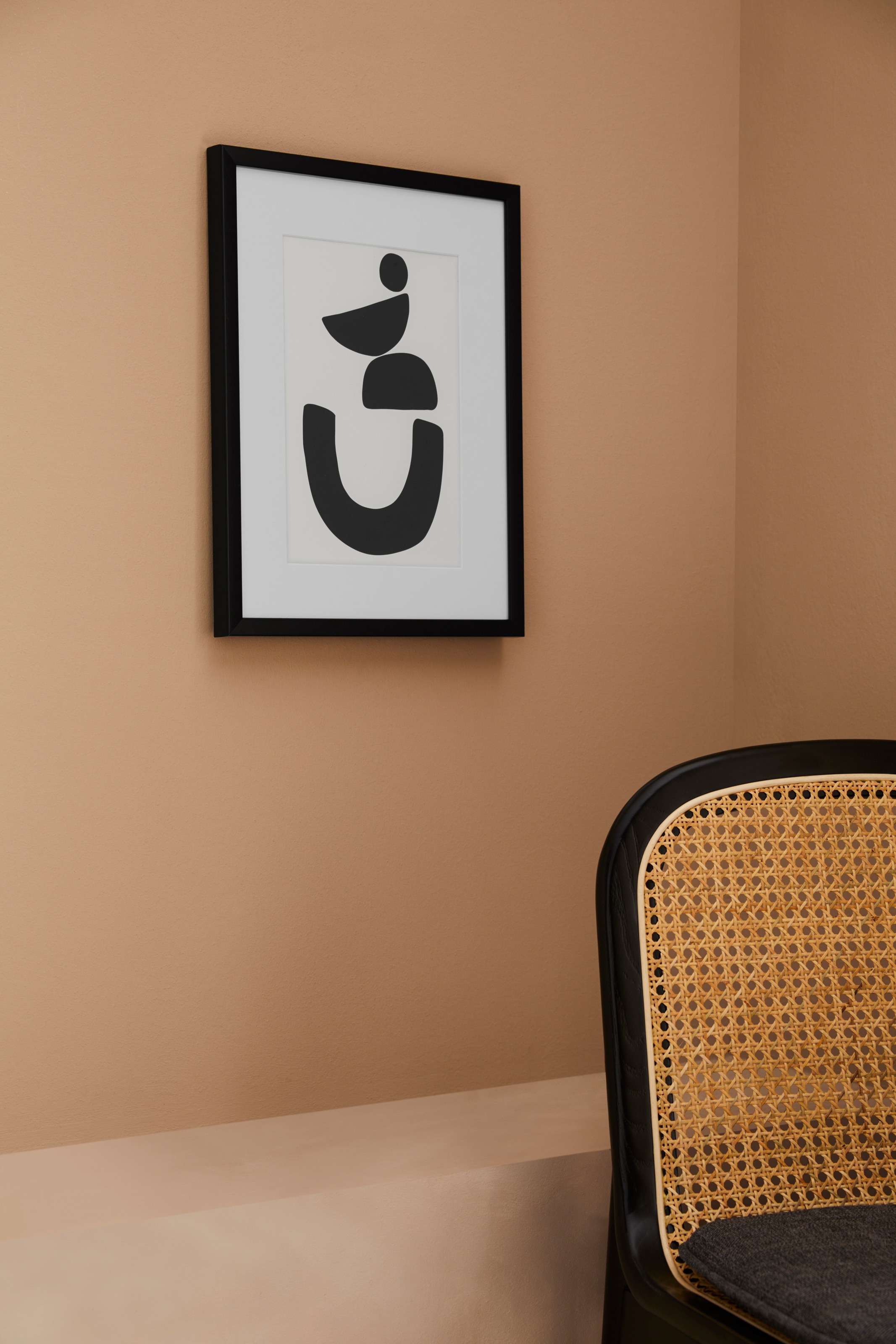 LeGer Home by Lena Gercke Bild »Black is Beautiful«, Abstrakt-Kunst-Schwarz-Weiß-Modern, (1 St.), HD Premium Poster-Druck inkl. Holzrahmen