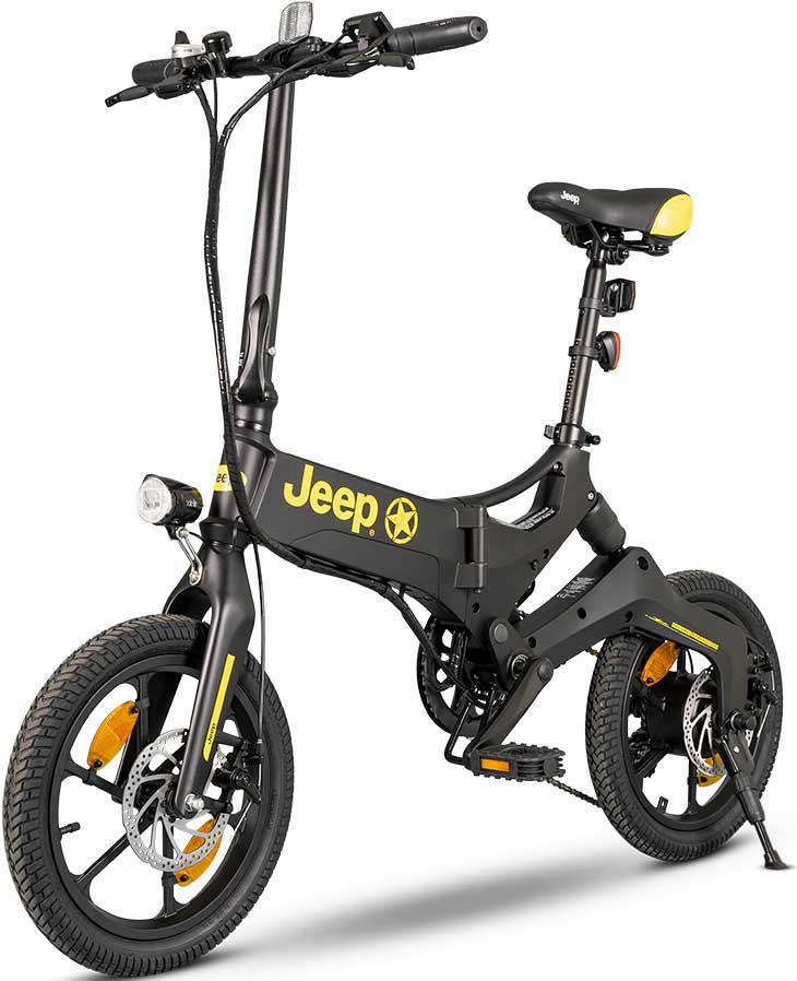 2. Bild von Jeep E-Bikes E-Bike »FR 6020«, 1 Gang, Heckmotor 250 W, (mit Akku-Ladegerät)