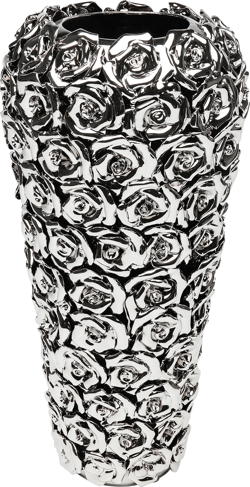 Kare Design Tischvase »Vase Rose Multi Chrom Big« günstig online kaufen