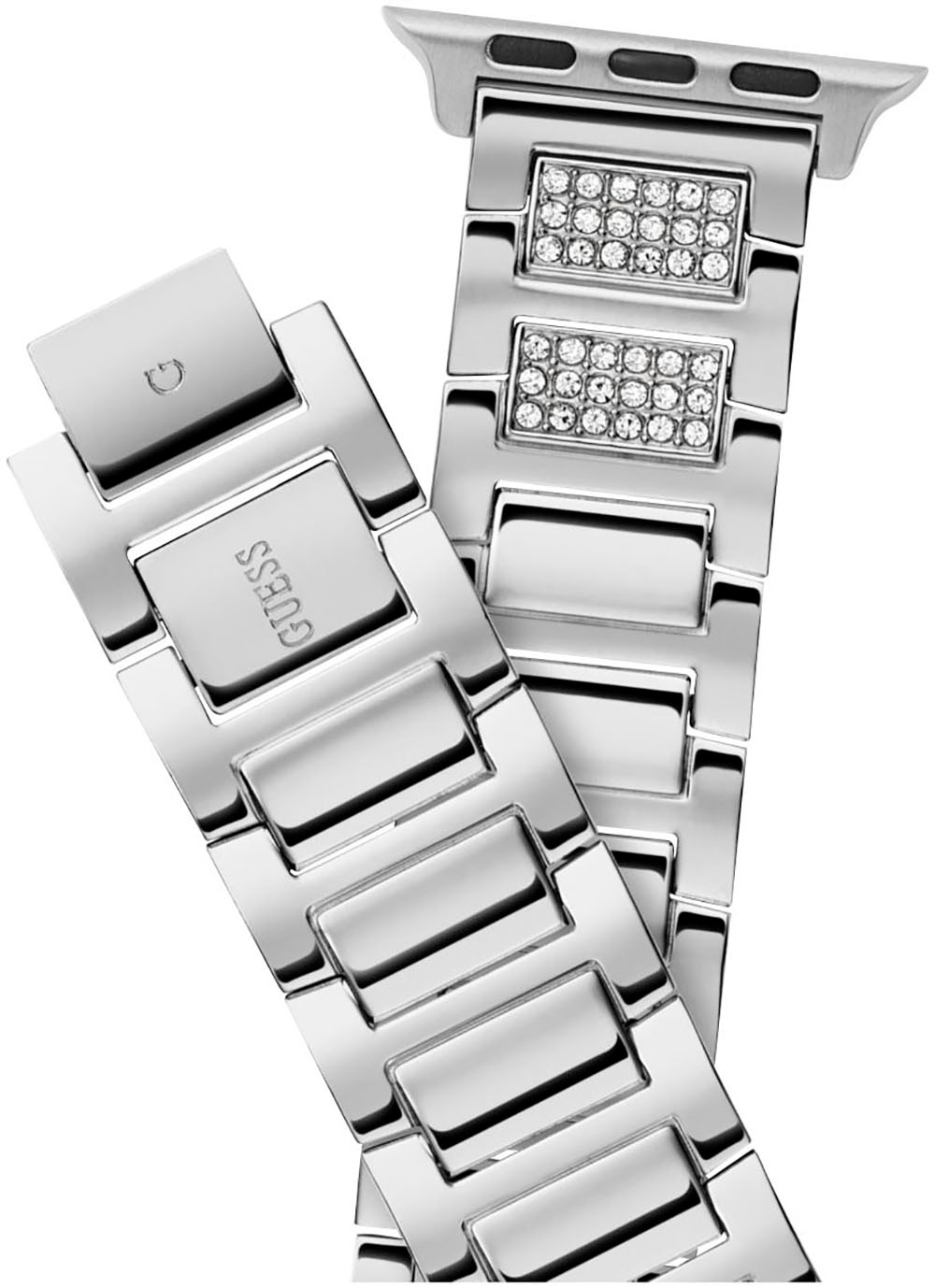 Guess Smartwatch-Armband »Apple Strap« Wechselarmband, Ersatzband, Edelstahl, passend für die Apple Watch