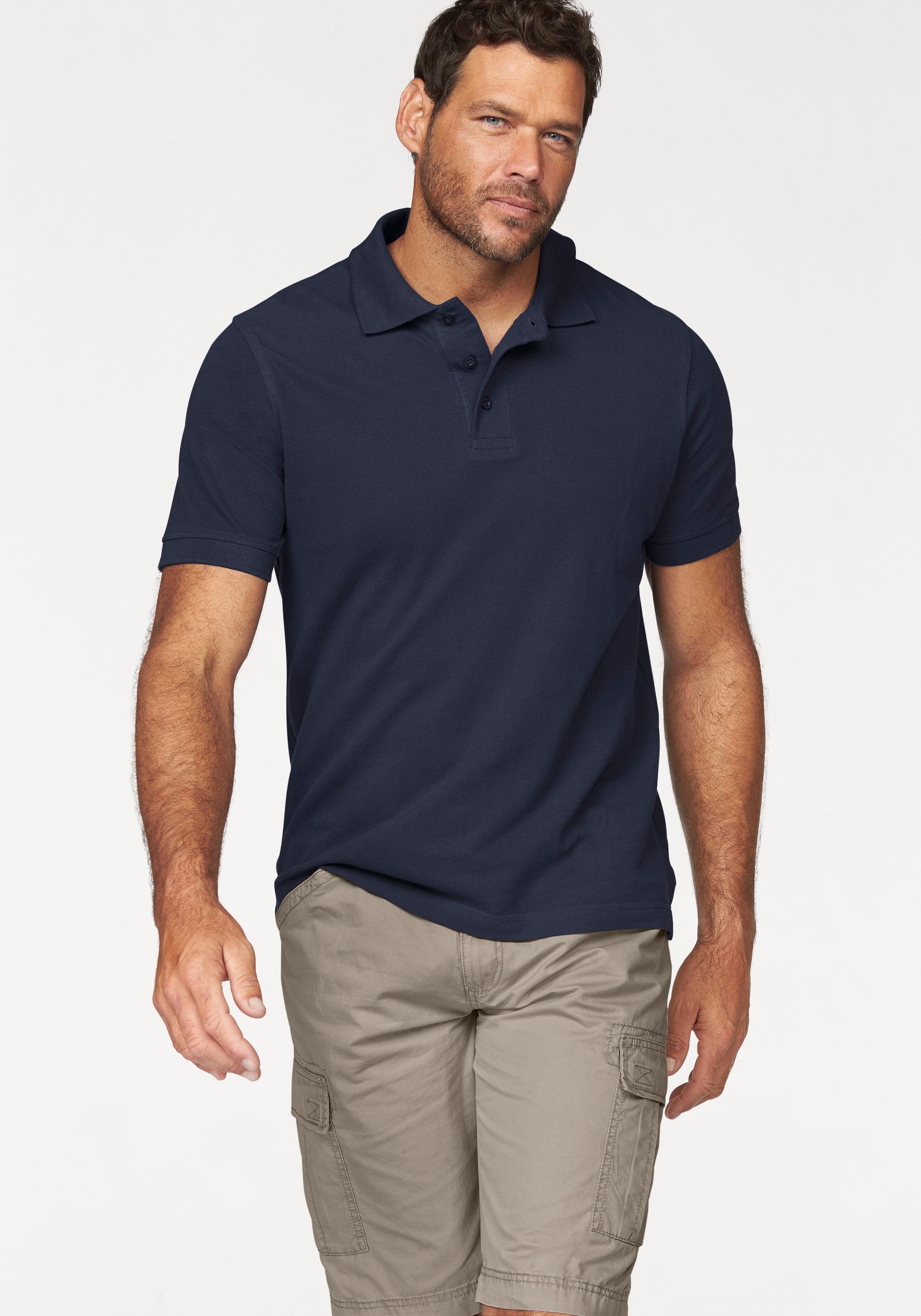 Piqué Poloshirt, jetzt Man\'s World bestellen