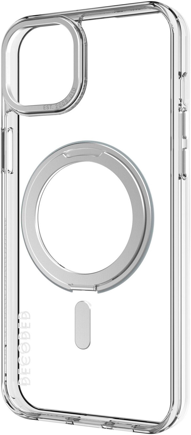 DECODED Smartphone-Hülle »Recycled Plastic Loop Stand BackCover iP 15 Plus«, iPhone 15 Plus, 17 cm (6,7 Zoll)