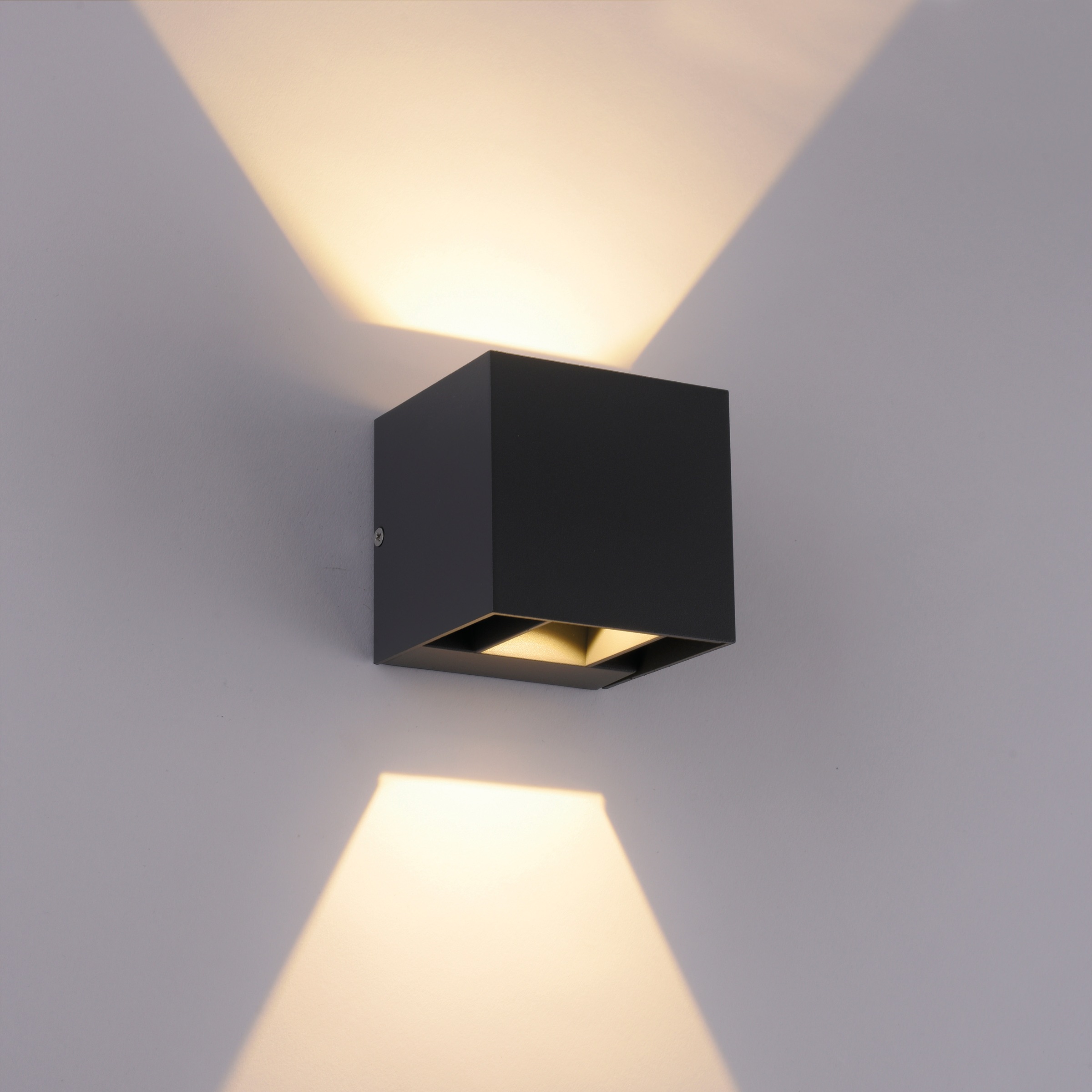 Paul Neuhaus LED Außen-Wandleuchte »BLOCK« LED-Board 1 Stk. Warmweiß IP54